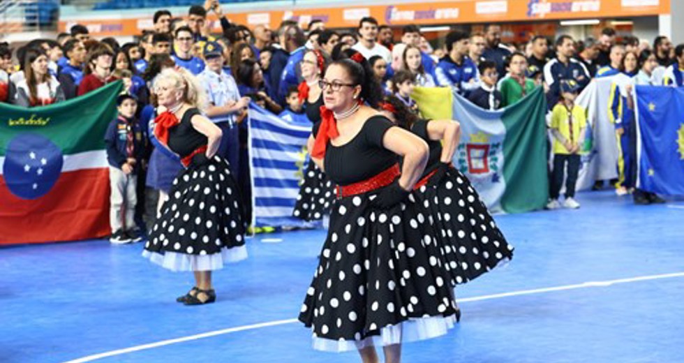 Abertura Jogos Regionais 2025 na Farma Conde Arena