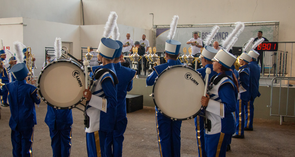 A corporação teve bons resultados nas modalidades musical, coreográfica e de baliza.