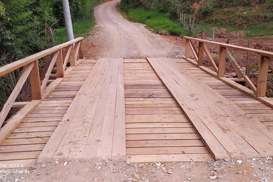Nova ponte da Estrada Horto