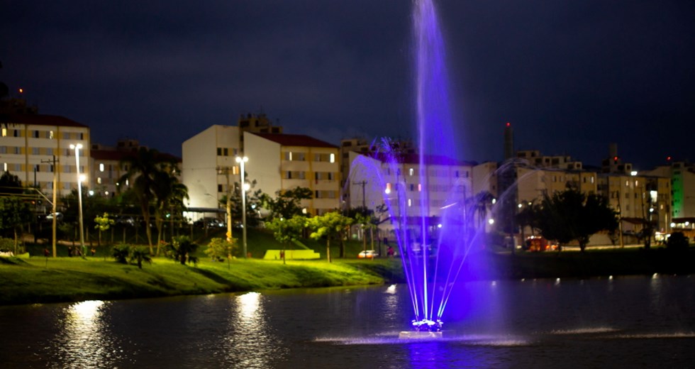 Fonte Luminosa no Parque Interlagos