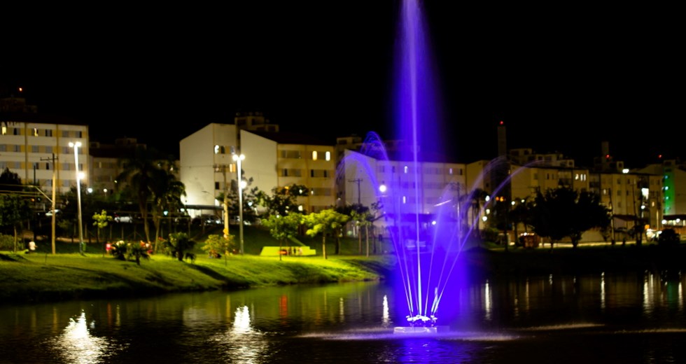 Fonte Luminosa no Parque Interlagos