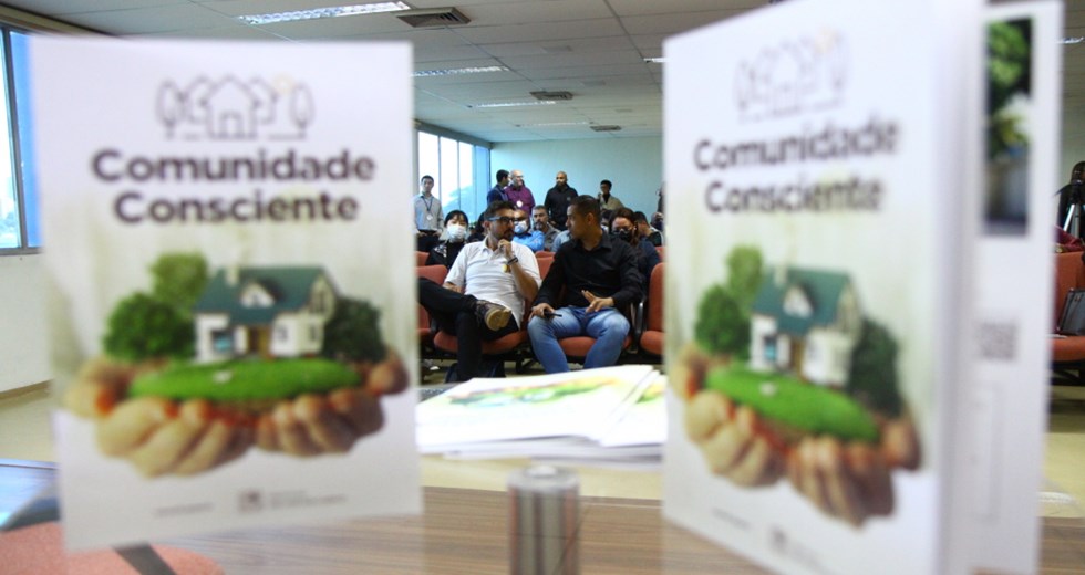 Lançamento da Cartilha Comunidade Consciente. Foto: Claudio Vieira/PMSJC 27-06-2022 
