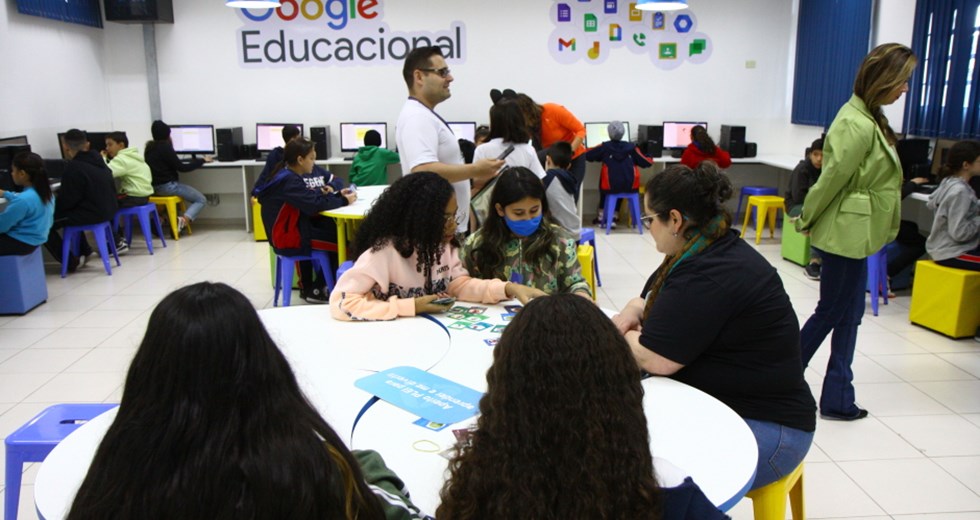 Entrega da Escola 5.0 - Emefi Profª Palmyra Sant'Anna na Vila Industrial. Foto: Claudio Vieira/PMSJC 10-08-2022 