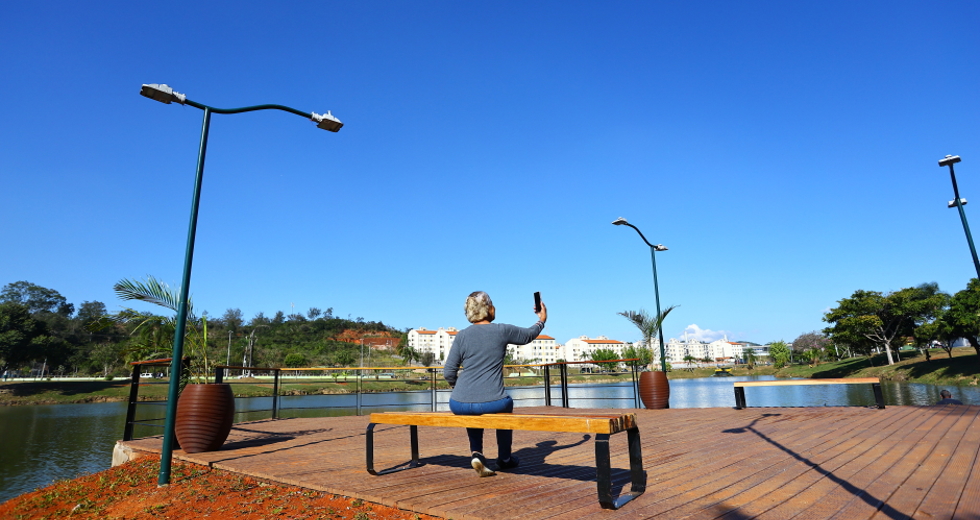 Parque Ayrton Senna do Brasil ganhou deck de contemplação 