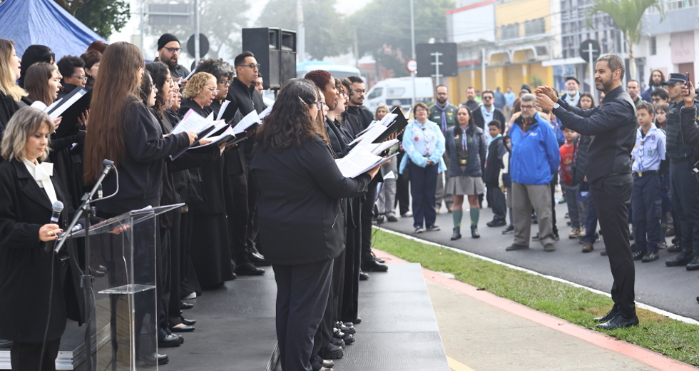 São José 258 Anos - Hasteamento de Bandeiras . Foto: Claudio Vieira/PMSJC 27-07-2025