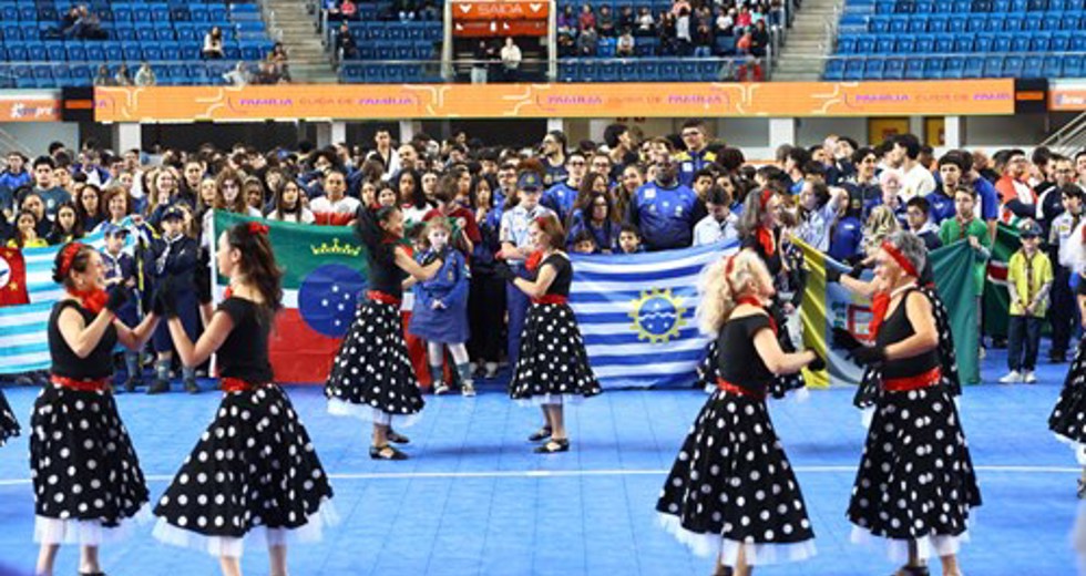Abertura Jogos Regionais 2025 na Farma Conde Arena