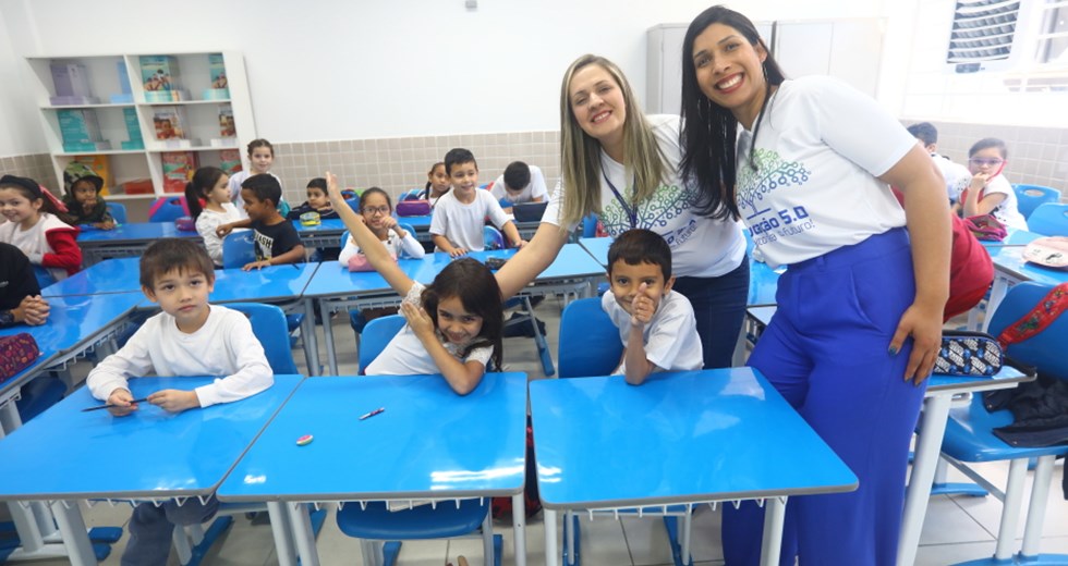 Entrega da Escola 5.0 - Emefi Professora Terezinha Araújo, no Jardim Santa Hermínia. Foto: Claudio Vieira/PMSJC 31-08-2022 