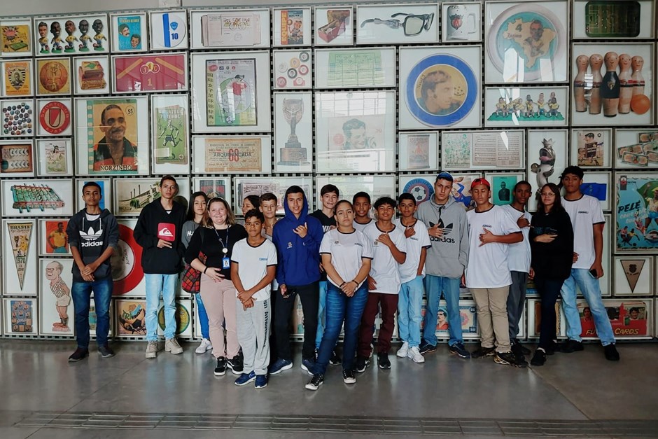 Visita de alunos da Fundhas a museus em São Paulo