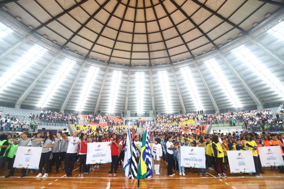 Aniversário de 36 anos da Fundhas e início das OlimpíaDHAS. Foto: Claudio Vieira/PMSJC 28-04-2023  