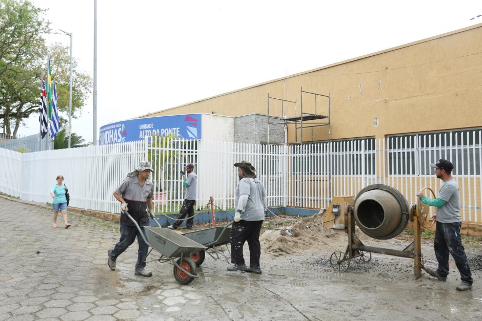 Obras de reforma da Fundhas Alto da ponte