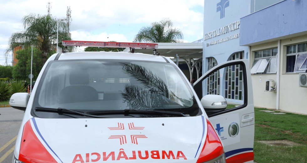 Ambulância Elétrica no Hospital Municipal-Fotos:Adenir Britto/PMSJC 12/12