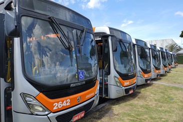 Novos ônibus atenderão linhas da região leste da cidade