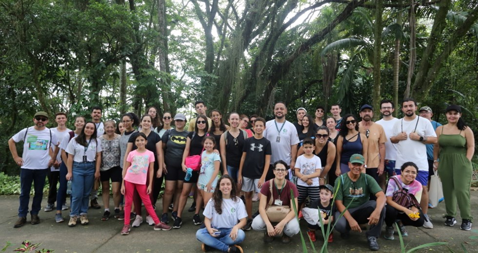 Grupo participa do Arbotrilha no Parque Alberto Simões-Fotos:Adenir Britto/PMSJC 24/02