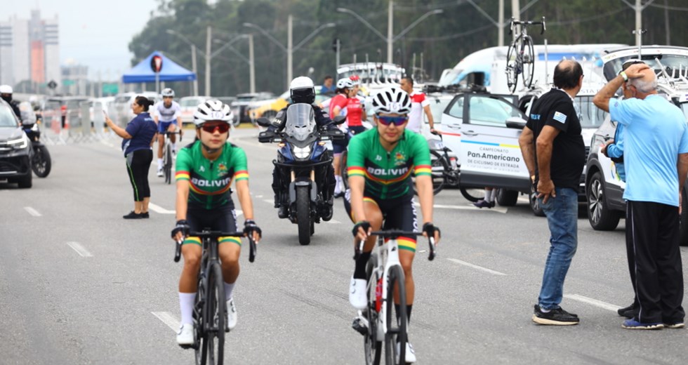 Pan-Americano de Ciclismo - Prova de resistência da elite do Ciclismo Feminino - vale vaga olímpica. Foto: Claudio Vieira/PMSJC 25-05-2024