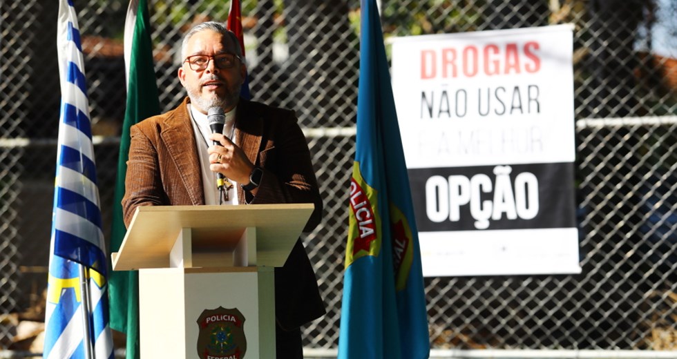 Formatura do programa de Prevenção ao Uso de Drogas na Escola Estadual Deputado Benedito Matarazzo. Foto: Claudio Vieira/PMSJC 24-06-2024 