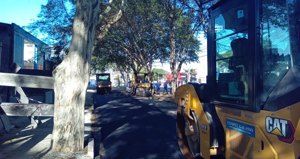 Obras de recape de corredores viários avançam em São José