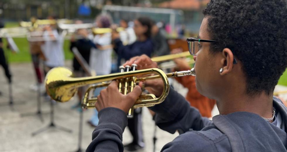 Banda da Fundhas ensaia para fazer bonito na avenida