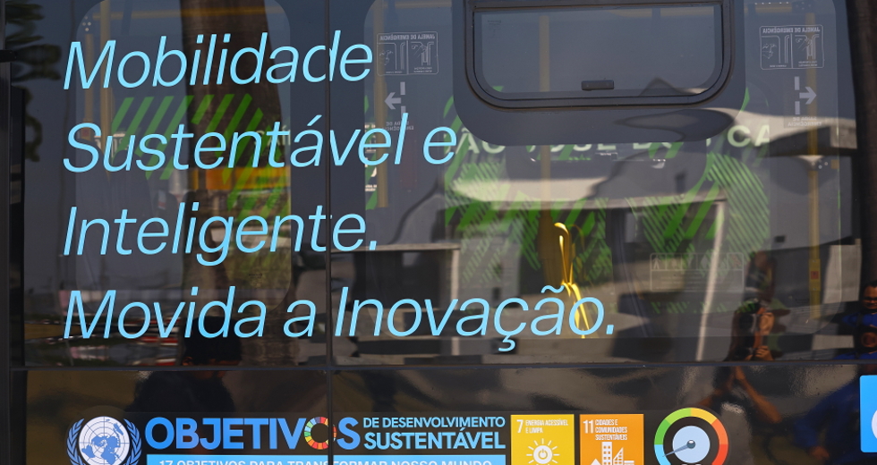 Novos Ônibus Elétricos. Foto: Claudio Vieira/PMSJC 01-10-2025