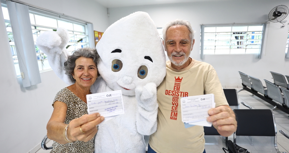 Dia D de vacinação. Foto: Claudio Vieira/PMSJC 18-10-2025