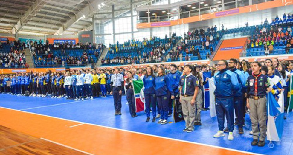 Abertura Jogos Regionais 2025 na Farma Conde Arena