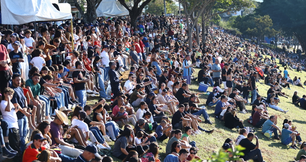 São José 258 Anos - Apresentação da Esquadrilha da Fumaça. Foto: Claudio Vieira/PMSJC 27-07-2025
