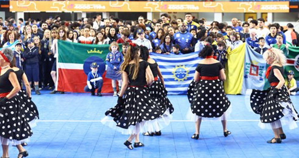 Abertura Jogos Regionais 2025 na Farma Conde Arena