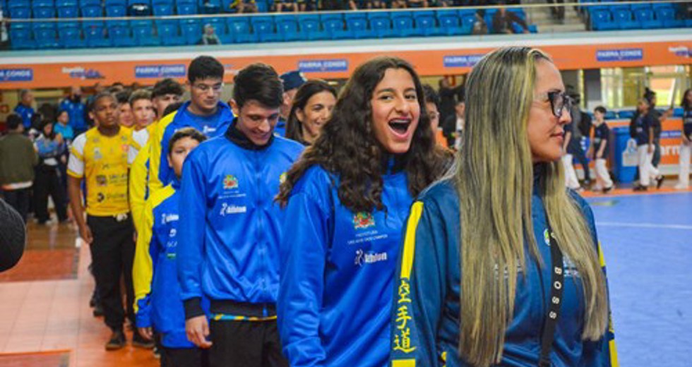 Abertura Jogos Regionais 2025 na Farma Conde Arena