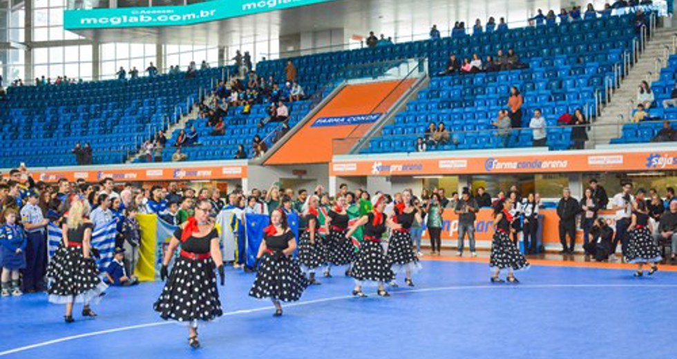 Abertura Jogos Regionais 2025 na Farma Conde Arena
