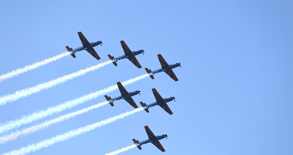 São José 258 Anos - Apresentação da Esquadrilha da Fumaça. Foto: Claudio Vieira/PMSJC 27-07-2025