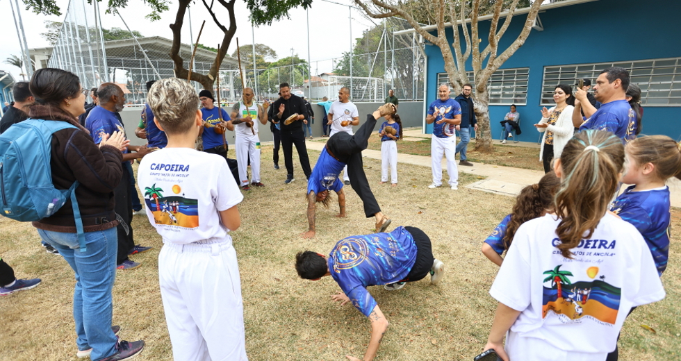 Entrega do Poliesportivo do Bosque dos Eucaliptos. Foto: Claudio Vieira/PMSJC 13-09-2025