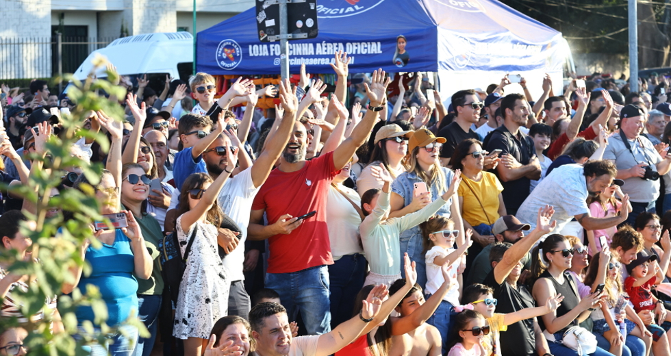 São José 258 Anos - Apresentação da Esquadrilha da Fumaça. Foto: Claudio Vieira/PMSJC 27-07-2025