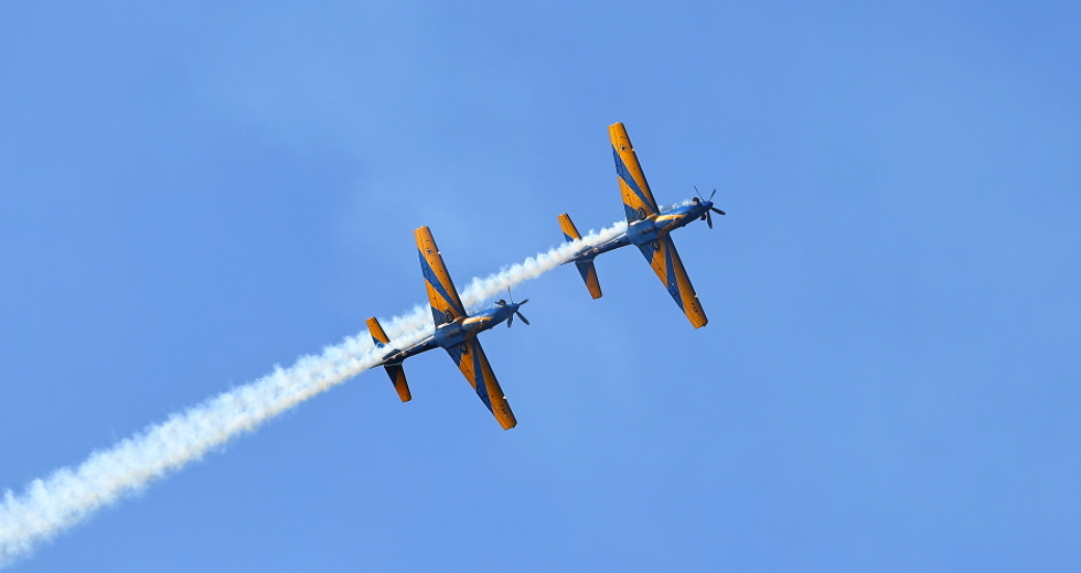 São José 258 Anos - Apresentação da Esquadrilha da Fumaça. Foto: Claudio Vieira/PMSJC 27-07-2025