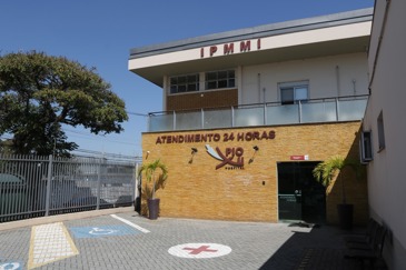 Hospital Pio XII - Fachadas e estrutura interna