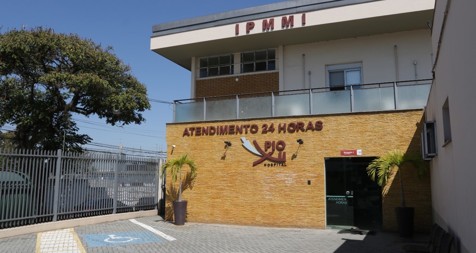 Hospital Pio XII - Fachadas e estrutura interna