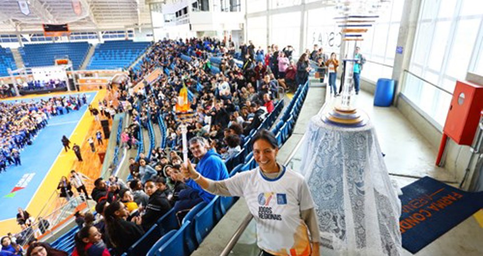 Abertura Jogos Regionais 2025 na Farma Conde Arena