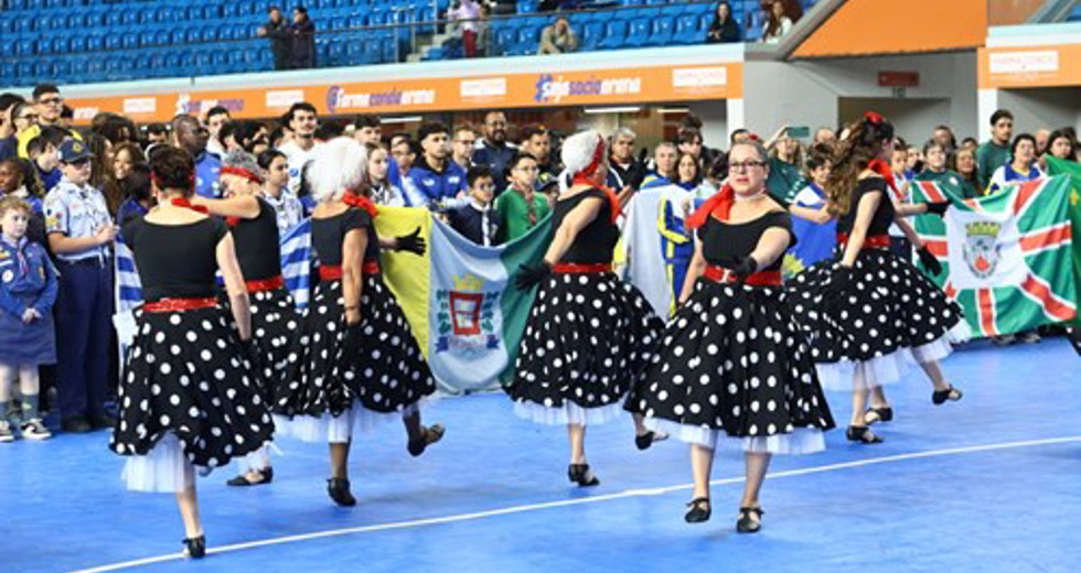 Abertura Jogos Regionais 2025 na Farma Conde Arena