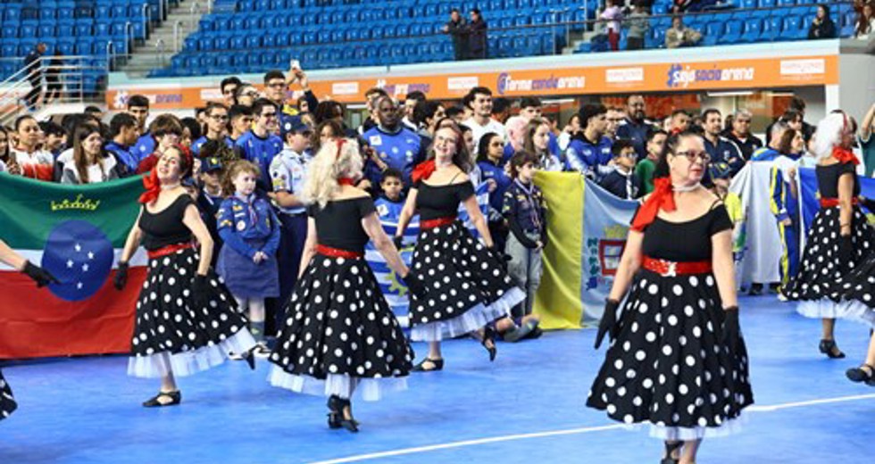 Abertura Jogos Regionais 2025 na Farma Conde Arena