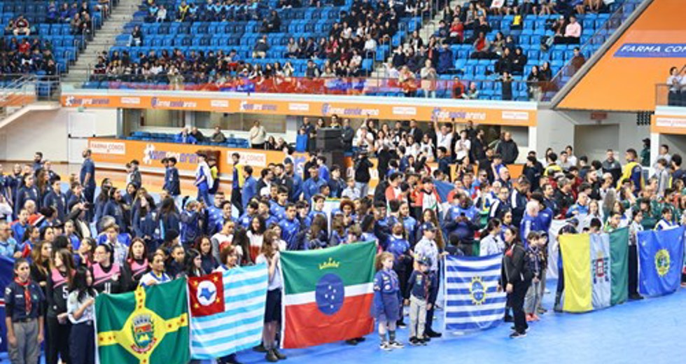Abertura Jogos Regionais 2025 na Farma Conde Arena