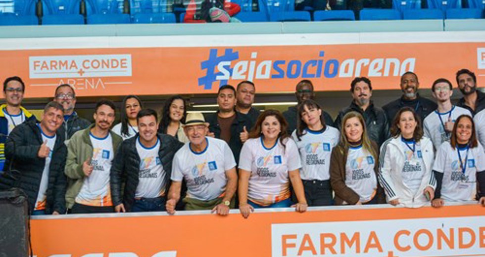 Abertura Jogos Regionais 2025 na Farma Conde Arena