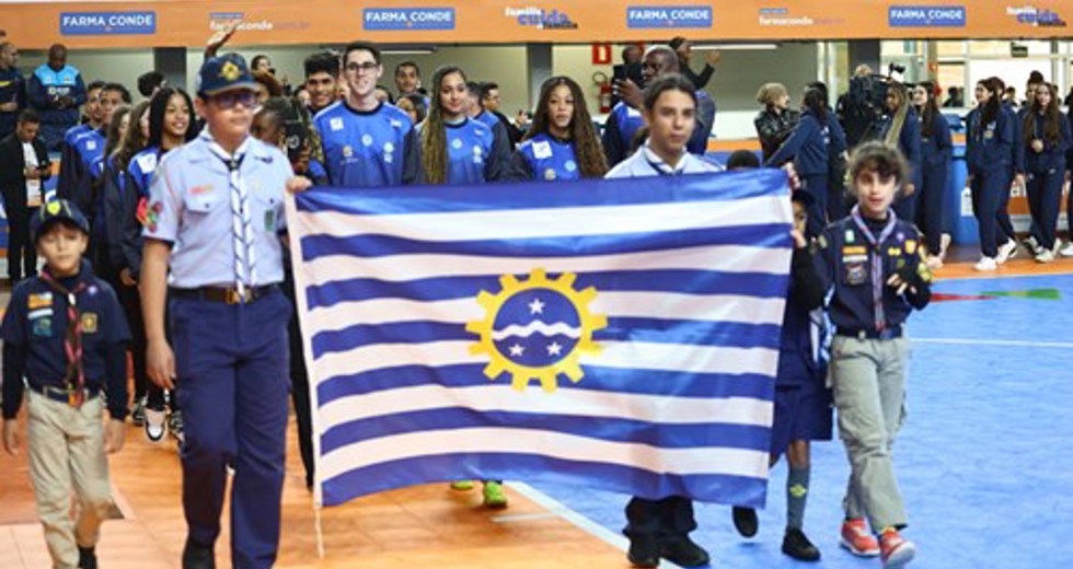 Abertura Jogos Regionais 2025 na Farma Conde Arena