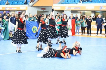 Abertura Jogos Regionais 2025 na Farma Conde Arena