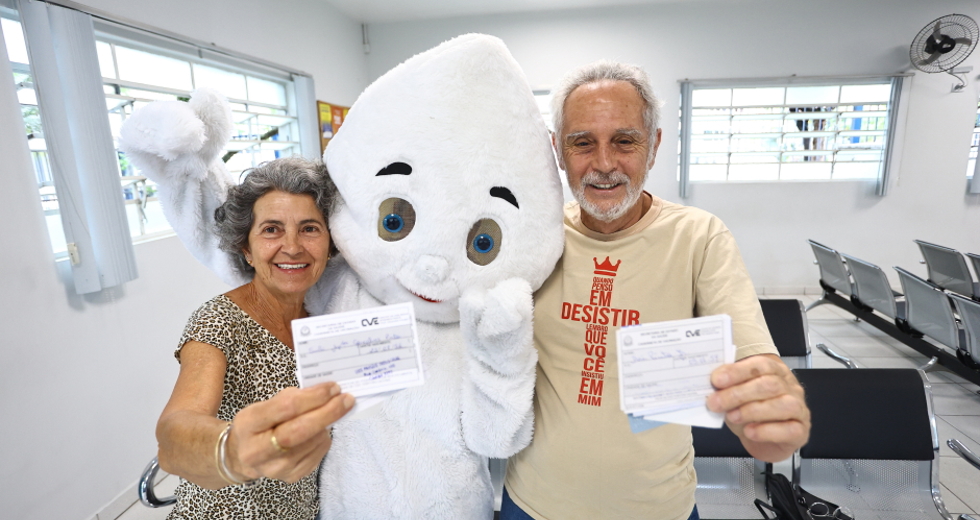 Dia D de vacinação. Foto: Claudio Vieira/PMSJC 18-10-2025