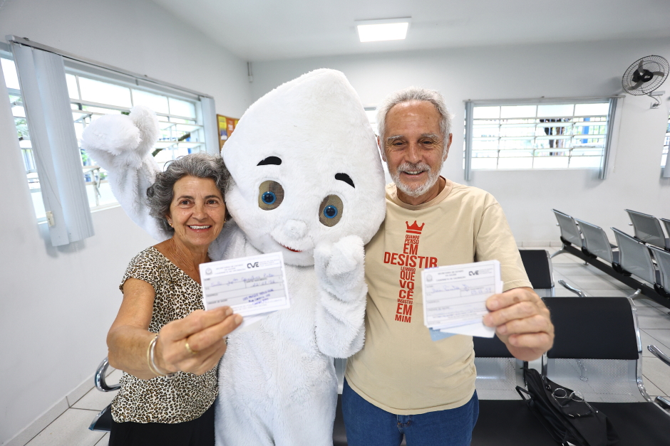 Dia D de vacinação. Foto: Claudio Vieira/PMSJC 18-10-2025