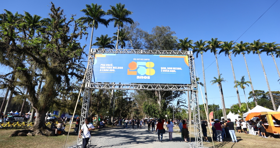 São José 258 Anos - Parque da Cidade. Foto: Claudio Vieira/PMSJC 27-07-2025