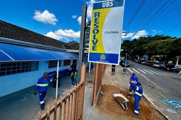Início das obras na UBS Colonial
