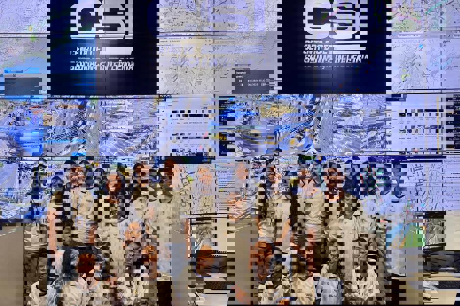 A atividade tem como objetivo aproximar os atendidos das ações de monitoramento e segurança