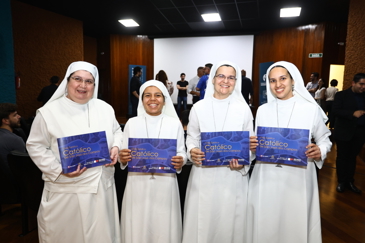Lançamento do Guia Católico de SP e dos Roteiros Religiosos do City Tour no Auditório Museu Municipal. Foto: Claudio Vieira/PMSJC 01-10-2025