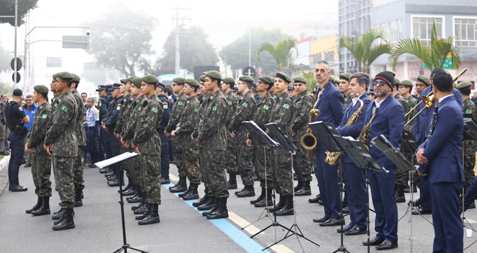 São José 258 Anos - Hasteamento de Bandeiras . Foto: Claudio Vieira/PMSJC 27-07-2025