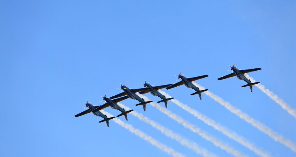 São José 258 Anos - Apresentação da Esquadrilha da Fumaça. Foto: Claudio Vieira/PMSJC 27-07-2025