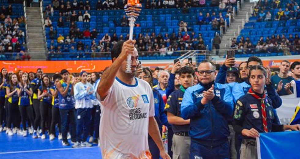 Abertura Jogos Regionais 2025 na Farma Conde Arena